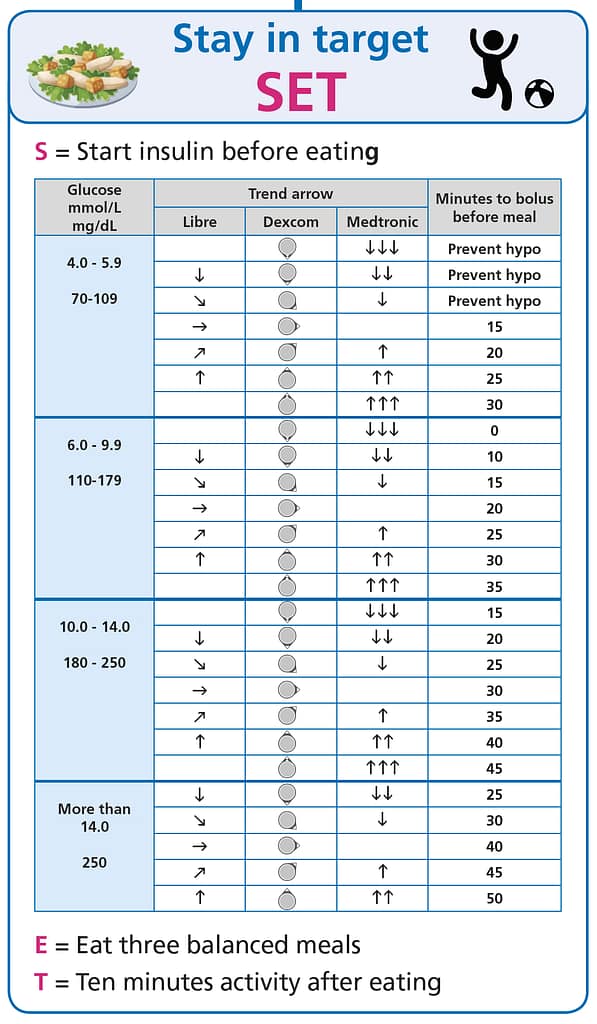 SET SLIM mealtime strategy